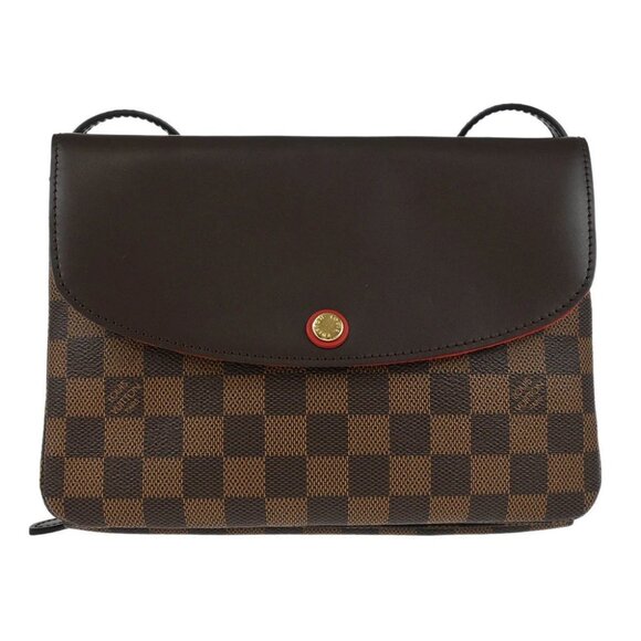 Louis Vuitton Damier Twice Shoulder Bag - Picture 1 of 10